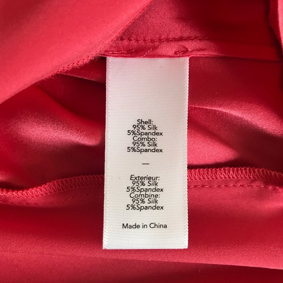 ELIZABETH AND JAMES STRETCH SILK DRESS - NWT - Picture 7 of 8